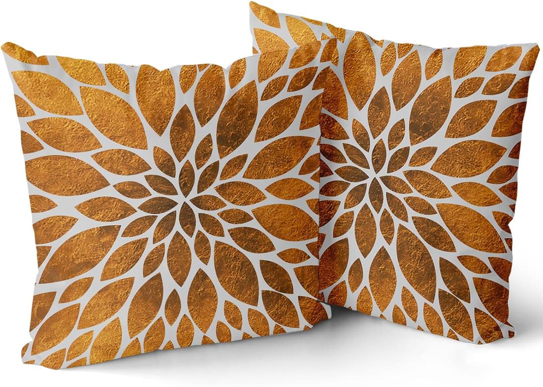 Mustard Yellow Dahlia Pillow Covers 20X20 Inch Geometry Floral Couch Pillow Cases Modern Abstract Flower Decorative Throw Pillows Set of 2 Home Decor for Living Room Bedroom Sofa Couch Bed Cushion Mustard Yellow Dahlia Pillow Covers 20X20 Inch Geometry Floral Couch Pillow Cases Modern Abstract Flower Decorative Throw Pillows Set of 2 Home Decor for Living Room Bedroom Sofa Couch Bed Cushion