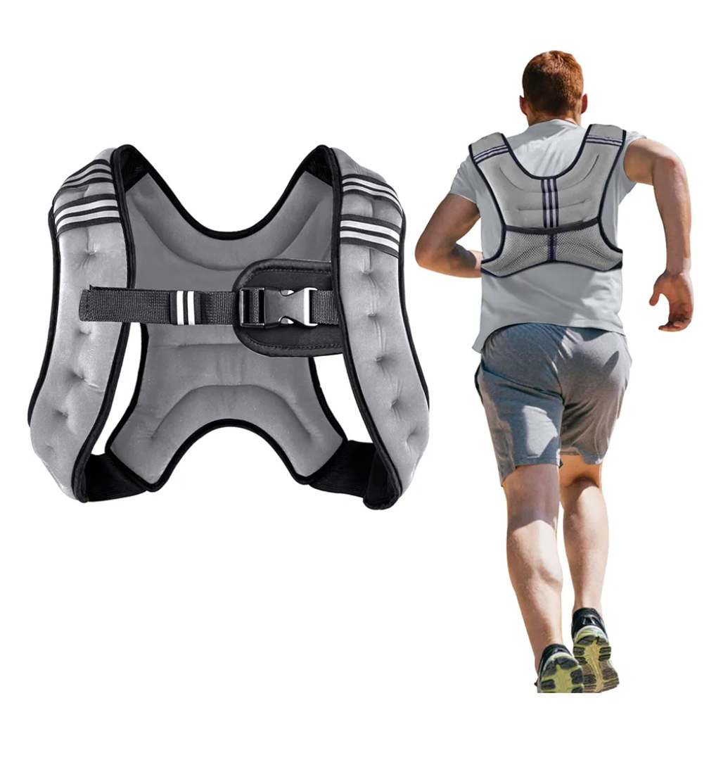 Weighted Vest Weight Vest for Men Women Kids Weights Included, Body Weight Vests Adjustable for Running, Training Workout, Jogging, Walking 12Lb