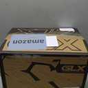 GLX GX23 Dirt Bike/Motocross Helmet - Matte Black, X-Large - DOT Approved