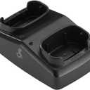Cobra PX Professional Walkie Talkie 2-Way Dock Charging Station with UBS Charging Cable - Dual Desktop Portable Charger, Compatible with PX650 Business Models