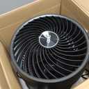 DREO Fan for Bedroom, 13-Inch Oscillating Table Air Circulator Fan for Whole Room, 120 Tilt Adjustment, 25dB Ultra-Quiet, 75ft Powerful Airflow, 4 Speeds Desk Fans with Remote for Home, Office, Small