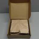 Eersida 500 Pcs 3 x 5 Inch Natural Kraft Paper Treat Bags Flat Favor Gift Bag Silverware Merchandise Envelopes for Bakery Cookies Treats Snack Cookie Popcorn Candy Sandwich Small Gift