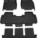 Cartist Floor Mats for Toyota Highlander 7/8 Seats 2014-2019, All Weather Floor Liners for Highlander Accessories, Heavy Duty Car Mats, Car Accessories