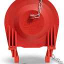 Korky 3060BP Universal Toilet Flapper Replaces Most Large 3-Inch Flappers - Long Lasting Rubber - Easy to Install - Made in USA, Red