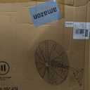 24 Inch Wall Mount Fan Oscillating Wall Fan High Velocity Heavy Duty 3-Speed Pro Metal Fans for Garage, Workhouse, Greenhouse, Farm, Shop, Industrial Use