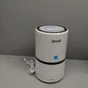 Levoit Air Purifier for Home, AHAM VERIFIDE, High-Efficiency Filter for Smoke, Dust, Pollen, and Odors in Bedroom, Office, or Nursery, Optional Night Light, Quiet Operation, LV-H132, White