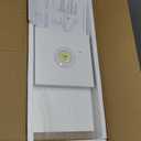Versatile 7 Tier Wall Shelf Unit,White Lack Wall Shelf,Display Floating Shelf with LED Remote Control Light