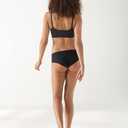 True & Co Women's True Body Triangle Convertible Strap Bra (Black)