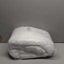 APSMILE King Size Down Feather Fibers Comforter, All Seasons Duvet Insert with 100% Organic Cotton, Fluffy Fill-Power Medium Warm Hotel Comforter Insert, (106x90, Ivory White)