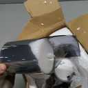 Black Ceramic Vase with 2 Handles, Modern Farmhouse Decor, Rustic Terracotta Pottery, Decorative Flower Vases, Clay Small Vase, Centerpiece for Dining Table - 7 Inch Tall