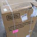 BLACK+DECKER Small Portable Washer, Washing Machine for Household Use, Portable Washer 1.7 cu.Ft with 8 Cycles, Transparent Lid & LED Display