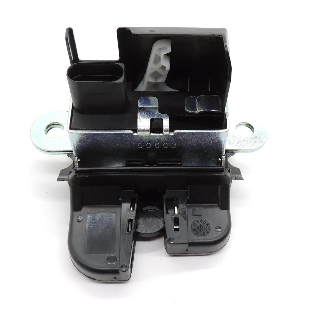 HiSport Trunk Latch Tailgate Lock 5M0827505E - Trunk Latch Actuator Compatible with 2010-2014 Volkswagen Jetta Sportwagen 2008-2017 - Replace 5M0827505B