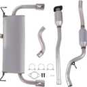 Exhaust Resonator Muffler Pipe System Replacement kit 2013-2016 Escape 2.0L/2.5L L4 engine, OE:38152,68422,797576 | EPA