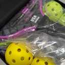 Panel Sound USAPA Approved Pickleball Paddle Lightweight Pickleball Paddles Set of 2,Pickleball Rackets Set, 1 Carrying Case, 2 Cooling Towels & 4 Balls