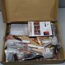 TLKKUE Leather Tooling Kit Leather Craft Tools Leatherworking Kit with Custom Handbag Cutting Mats Engraving Punching Sewing Stamping Sanding Tools for Handicraft Work Professional (XXXL)