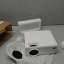 Mini projector,Bluetooth projector Full HD 1080P Video Projector, Outdoor Projector Max 300" Display,Portable Projector with Tripod, HomeTheater Movie Projector Compatible with iOS/TV Stick/HDMI/USB