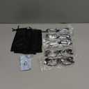 NORPERWIS Reading Glasses 5 Pairs Quality Readers Spring Hinge Glasses for Reading for Men and Women (5BLACK, 0.50)