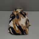 Floerns Women's Summer Tropical Print Slit Long Skirt Elastic High Waist Flowy Maxi Skirt Multicolor X-Large