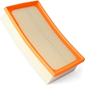 VF130H Flat Filter for HEPA Compatible with Bosch VAC090 VAC140 Series Dust Extractors, for Dry-Vacuuming Flat Pleated Paper