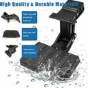 VPC3Z-17A958-D Compatible Bed Step, Retractable Truck Side Step for 2023 2024 2025 Ford F-250 F-350 Super Duty, Left Driver Side, Folding Aluminum Alloy Bedstep