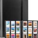 432 Pockets Photo Album for Fujifilm Instax Mini Camera, Polaroid Camera, for Fujifilm Instax Mini 12 11 9 40 99 90 8 7 Evo LiPlay Instant Camera, Polaroid Snap PIC-300 Z2300 Instant Camera (Black)