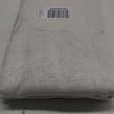 NICETOWN 120 inch Curtains Linen Blend for Bedroom, Rod Pocket & Back Tab Natural Linen Burlap Semi Sheer Window Treatments Privacy with Light Filtering for Living Room, W52 x L120, 2 Panels