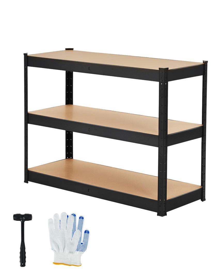 Garage Storage Shelves,48x24x36 Heavy Duty Garage Shelving Metal Shelves