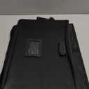 ROSONG Fireproof Document Box File Organizer - Portable Locking Filing Storage Box with Handle Waterproof for Hanging Letter/Legal Folder Important Document (black)