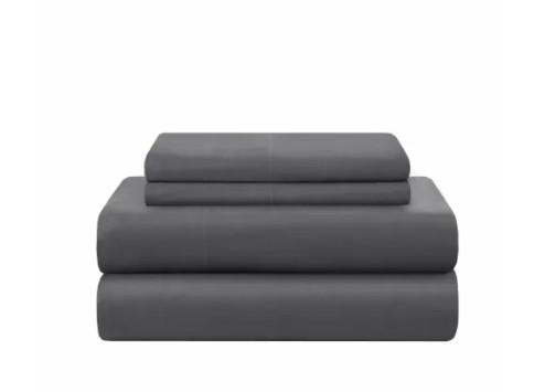 Modavari Home Fashions Queen Sized Sheet Set - Dark Grey