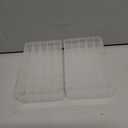 EXCEART Marker Pen Holders Desk Stand Organizer 4Pcs Plastic Storage Box Base for Office School Art Supplies Pencil Caddy for Workspace