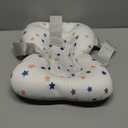 Colorlife Baby Bath Seat Support Net Infant Bathing Seat Support Mat, Adjustable Comfortable Non-Slip Three-Pointed Baby Shower Net Bathtub Sit Up Mesh for Newborn 0-6 Months-Star(No Bathtub)