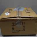 HOPGGIE 11.8 Inch Crystal Chandelier Modern Chandelier Light Mini Chandelier Semi Flush Mount Ceiling Light Fixture Small Chandelier for Bedroom Hallway Kitchen Foyer Closet (Gold)