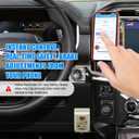 briidea Bluetooth Trailer Brake Controller, Proportional Brake Controller with APP Control & LED Display, Boost Function for Smoother Braking, Ideal for Heavy-Duty & Frequent Towing (1-4 Axles)