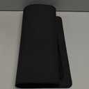 TEDNETGO Large Gaming Mouse Pad, Waterproof Extra Large Big Mouse Pad with Stitched Edge, XXL Non-Slip Black Computer Long Mousepad Desk Mat for Gamer, Office & Home, Black (31.5L x 15.7W inches)