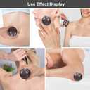 Silicone Cupping Therapy Set, Professional Studio and Home Cupping Set Massage Therapy Cups, Chinese Massage Cups for Cellulite Reduction Cupping Kit,Muscle and Joint Pain Myofascial Cupping Massager