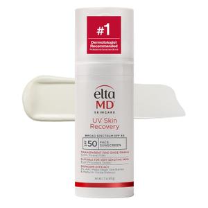 EltaMD UV Skin Recovery Face Sunscreen with Zinc Oxide, All Mineral, Safe for Sensitive Skin SPF 50