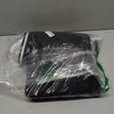 DEXDE Bathroom Rugs 24x47 Inch, Ultra Soft Absorbent Quick Dry Microfiber Bath Rugs Non Slip Machine Washable Bath Mat for Bathroom Floor, Shower, Black (2' x 3'11" (Rectangular))