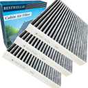 3 Pack BW285 Cabin Air Filter for Camry,Corolla,Corolla,Highlander,Prius,RAV4,Tundra,4Runner,Avalon,Replacement for CF10285,CP285