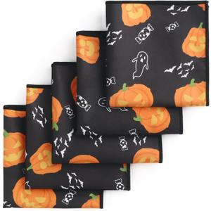 4 x Scotamalone Handkerchiefs for Men Sweat Absorbing Sport Microfiber Hankies for Wicking Sweat from Hands, Face, Body
