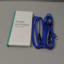 USB C Cable Fast Charging 6FT, 2Pack USB A o USB C Cable, Upgraded Extra Durable Braided USB A to USB C Charger Cord USB Type C Cable for iPhone 17 16 15 Pro Max,Samsung Galaxy S10, LG and More-Blue