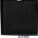 Ottoman Tray for Coffee Table Living Room Wood Serving Tray Large Wooden Square 20 Inches Black