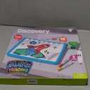 Discovery Glow Tracing Light-Up Art Tablet  Includes 10 Templates, 10 Blank Sheets, 6 Washable Markers| Writing Drawing Tablet for Kids| Craft Kit for Boys Girls| Doodle Board Drawing Pad Toy Gift