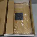 Tinysun Adjustable 2-Tier TV Tray Table, Folding Portable Couch Tray with No Assembly Required, Armrest Snack Table for Sofa Bed & Laptop Use, Multi-Surface Side Table for Living Room (Walnut)