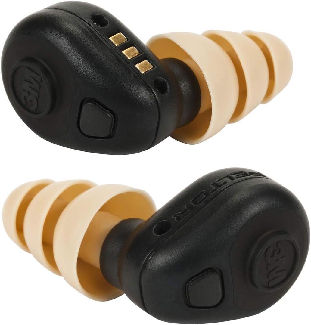 3M PELTOR TEP-200 Tactical Ear Plug Kit, NRR 23dB, Rechargeable, Noise Reduction, Construction, Law Enforcement 3M PELTOR TEP-200 Tactical Ear Plug Kit, NRR 23dB, Rechargeable, Noise Reduction, Construction, Law Enforcement