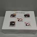 NVGSN Shoe Slots Organizer 12 Pack - Shoe Stackers for a Pair of Shoes, shoe Storage Shoes Space Savers 50%, 4 Levels Adjustable Thickening Double Layer shoes Holders shoe Organizer for Closet, White