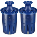 Britа Longlаst Water Filter, Longlаst Replacement Filters for 10060258362432 Pitcher and Dispensers, Reduces Lead, BPA Free - （Pack of 2）