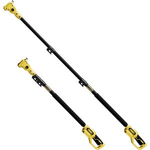 Telescopic Pole for 6-Inch Mini Chainsaws, 4.2~9FT Adjustable Extension Pole, 90~180 Rotatable, Compatible with Black Blade Chainsaws, Durable Aluminum Alloy Design