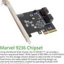 4 Port SATA III to PCI-e x2 RAID Expansion Card