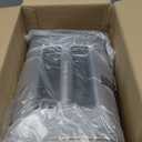 SEEDEEM Toaster 2 Slice with Touch Screen, Faster Heating Speed, 7 Shade Setting, 6 Bread Type, 1.5Wide Slots Toaster, Removable Crumb Tray, 1350W, Dark Metallic