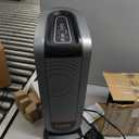 Lasko 1500W Ceramic Tower Space Heater with Remote, Thermostat, Timer & Widespread Oscillation, Portable Electric Heater for Indoor Use, Bedroom & Living Room, 751320